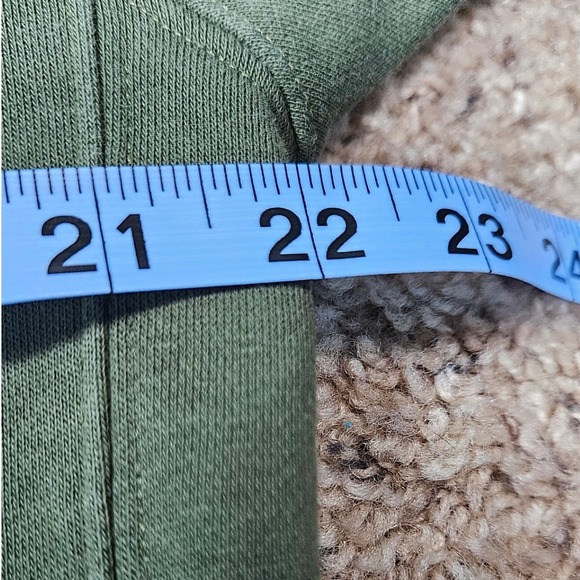 Nike Pullover Hoodie Olive Green Fleece Sweatshirt Small Unisex Athleisure Gym - Picture 7 of 7